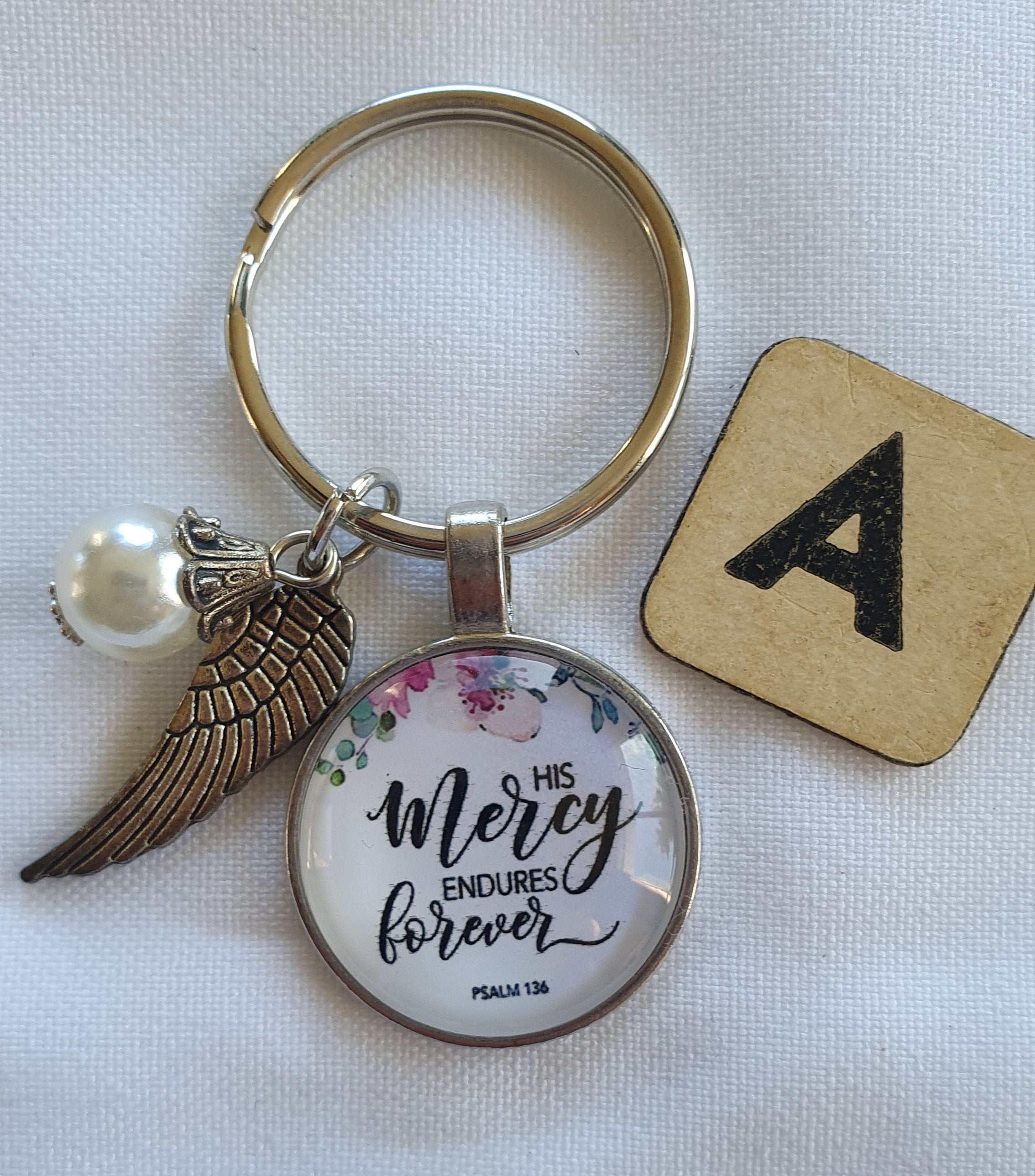 Bible Verse Keyrings | Paper Poppy